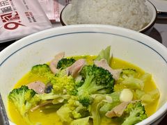 上汤西兰花-9家湘菜(上南路店)