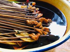 -拈签一笑黄牛肉辣卤串串