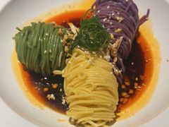 三色鸡丝凉面-绿茶餐厅(广州天河城店)