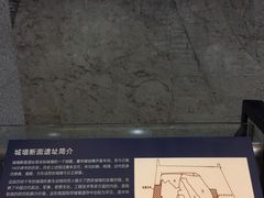 景点断面遗址-西安唐皇城墙含光门遗址博物馆