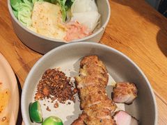 厚切傣式猪五花与奶油生菜-SHAN山(前滩太古里店)