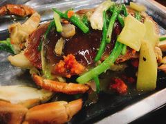 姜葱炒面包蟹-蚝得喜海鲜(东城店)