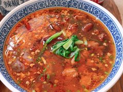 辣肉大肠汤面-沪西老弄堂面馆(定西路店)