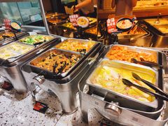 自助取餐区-比格比萨自助(西单明珠餐厅)