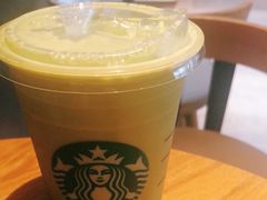 燕麦抹茶拿铁-星巴克(人民公园店)