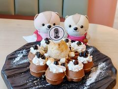 綿綿珍珠奶茶鬆餅-Dazzling Cafe 蜜糖吐司专卖店