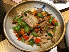 小炒土猪肉-山丹丹西北菜(金贸大厦店)