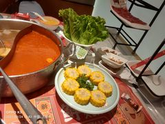 潮汕甜玉米-左庭右院鲜牛肉火锅(环球港店)