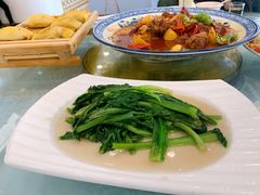 清炒油麦菜-马尔龙新疆饭店·清真(瑞景店)