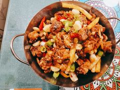 干锅鸡块-清真伊源饺子馆(陶然共友大厦店)