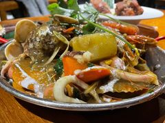 手抓海鲜黄咖喱味-仓库南洋海鲜小排档(柳河路店)