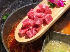 -热火朝天鲜切牛肉火锅(南强街巷店)