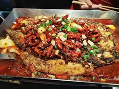 香辣味烤鱼-鸣记脆皮烤鱼·海鲜烤鱼(亿合城店)