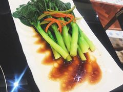 白灼广东芥蓝-玉兰苑一等茶餐厅