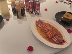 灵魂汁呛拌三文鱼甜虾-醉辉皇(桃源π商业广场店)