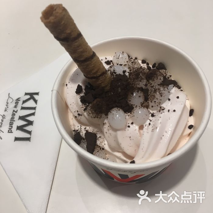 kiwi新西兰酸奶冰激凌图片 - 第1张