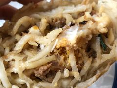 咸蛋牛肉-扁头灯盏糕