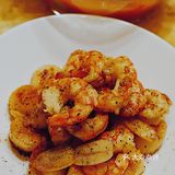 周末简单晚餐👉🏻煎带子虾仁