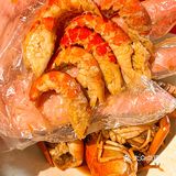 螃蟹都是去过腮的，龙虾也ju干净！-