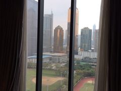 窗户-广州天河希尔顿酒店