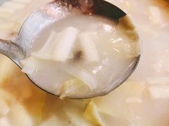 奶汤蒲菜-鹊华居·地道鲁菜·海鲜·融合味(大明湖店)