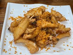 椒盐鱼骨-正能量脆肉鲩火锅
