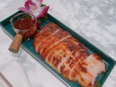 碳烤猪颈肉-太食獸泰式茶餐厅(艾尚天地店)