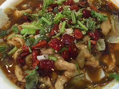 水煮肉片-微山湖地锅城(天津总店)