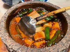 石锅杭椒牛蛙-桂满陇-西湖船宴(西单大悦城店)