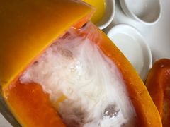 木瓜炖雪蛤-東舍食唐精品陕菜馆