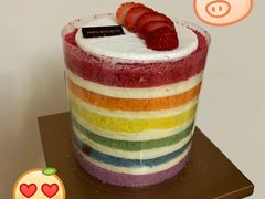 彩虹蛋糕4寸-巴黎贝甜(开发区安盛店)