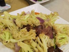 腊味炒台山菜花-台山第一家兴华黄鳝饭·黄鳝婆(开平店)