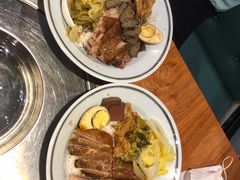 鹅肉鹅脖双拼盘饭-壹只卤鹅(华润万家店)