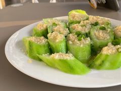 蒜蓉蒸丝瓜-渔·海鲜餐厅（东澳可域度假村内）南沙湾沙滩店