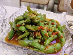 椒麻毛豆-白仁仔· 活烤海鲜 宵夜(豫园店)