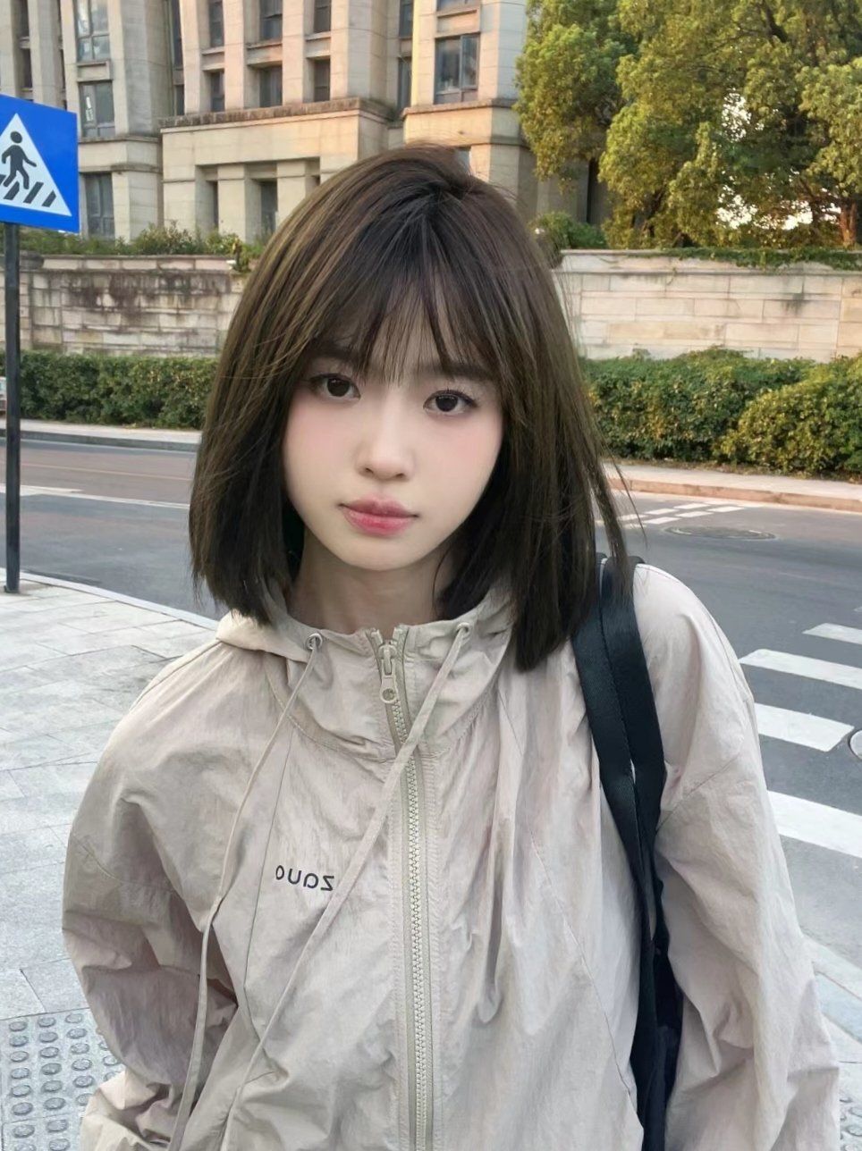 中长发的清新日常