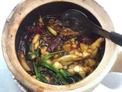 -长城砂煲田鸡粥