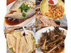 蒸鲈鱼-大家烤羊庄·聚餐团建·谢师宴·生日派对(南山店)