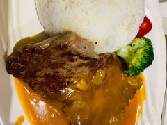 免翁西冷牛排餐-香港新发烧腊茶餐厅(书城店)