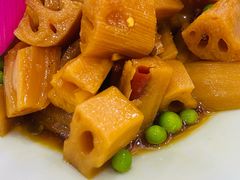 明湖椒麻脆莲藕-鹊华居·地道鲁菜·海鲜·融合味(大明湖店)