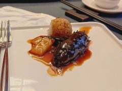 葱烧海参配乌米菌-鲁采LU STYLE(新天地店)