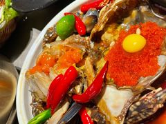 -草家酱蟹炭火烤肉店(珲春南路一店)
