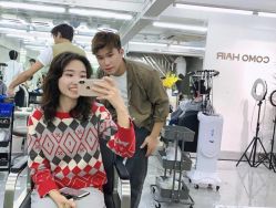 点击看大图 -COMO SALON 烫染可茉发型