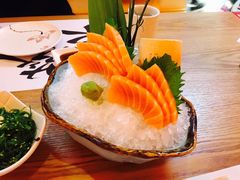 三文鱼刺身-栖川山葵家·寿喜锅·日式料理(龙湖北城天街商场店)