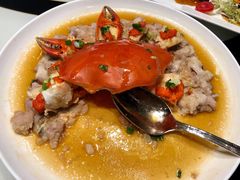 和乐蟹蒸手剁肉饼-广州文华东方酒店·江-由辉师傅主理