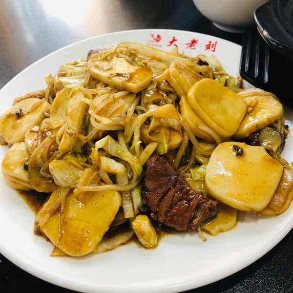 牛肉炒年糕