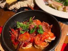 西班牙油浸黑虎虾-弗兰克牛排西餐厅Ribone steak house(柠檬花园店)