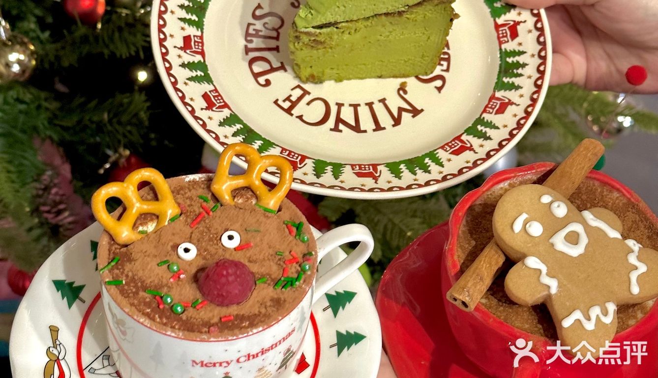 江门🎄！！这家咖啡圣诞浓度已达1000%