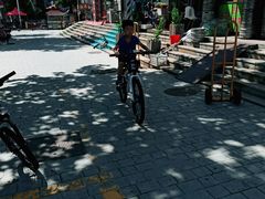 -道路口单车爱瓦士dahon大行