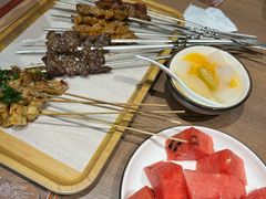 -街角等你.大连海鲜烧烤.经典铁板海鲜串(西安路店)